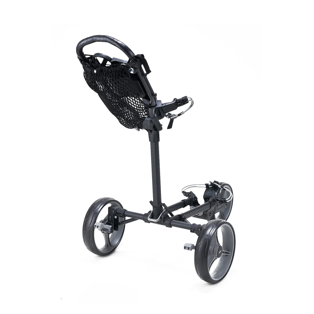 KVV universal-fit on-cart design keeps essentials within reach on any cart.