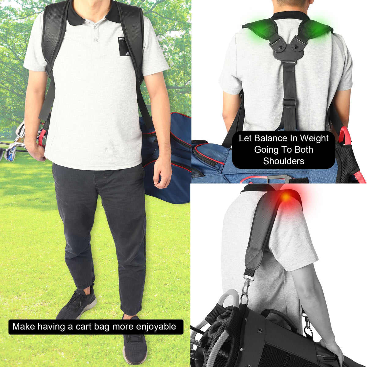 KYTAI easy-to-install strap upgrades any golf bag