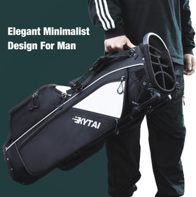 KYTAI front view shows sleek, practical golf stand bag design.