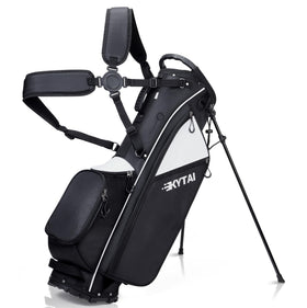 KYTAI rain hood cover protects clubs in light drizzle.
