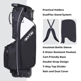 KYTAI 7-way side access pockets designed for easy reach during play.