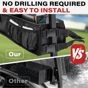KyuerWK 1680D oxford fabric adds durable wear resistance.