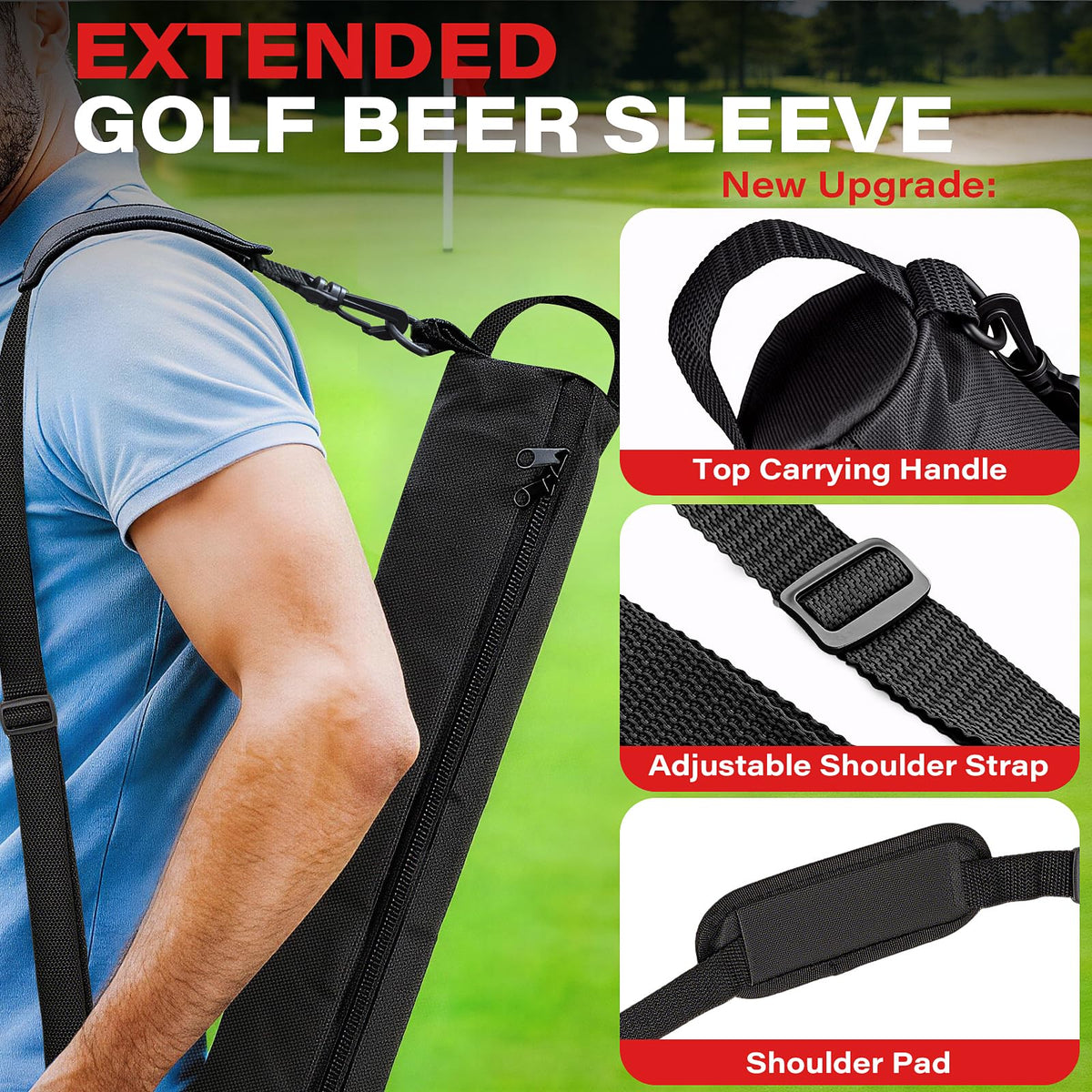 KyuerWK adjustable shoulder strap for comfortable hands-free transport