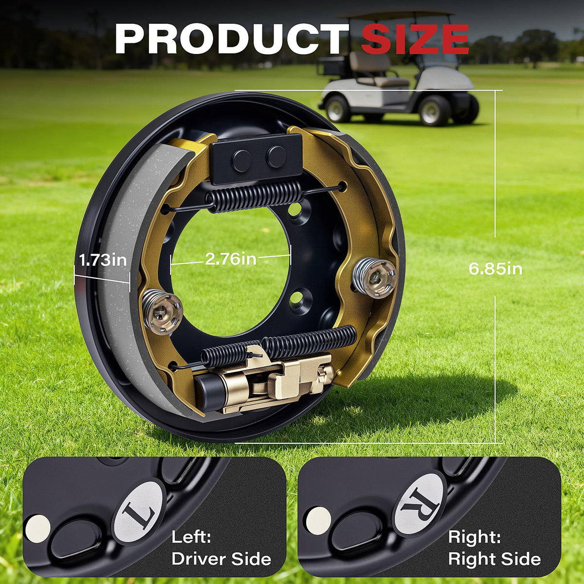 KyuerWK brake components close-up highlights sturdy construction