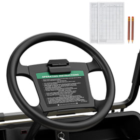KyuerWK Club Car DS steering wheel black for precise control and comfort