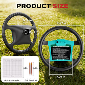 Includes pencil and scorecard with KyuerWK DS steering wheel.