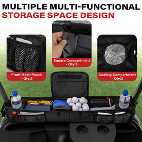 KyuerWK cooling compartments ideal for drinks on the course.