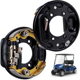KyuerWK golf cart brake assembly on EZGO TXT shows stable stopping performance