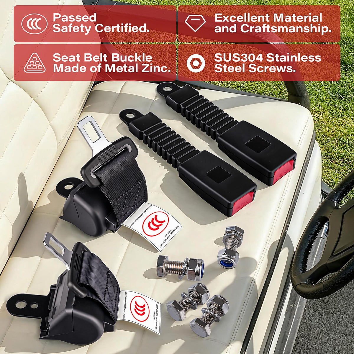 KyuerWK universal fit supports Club Car EZGO Yamaha models.
