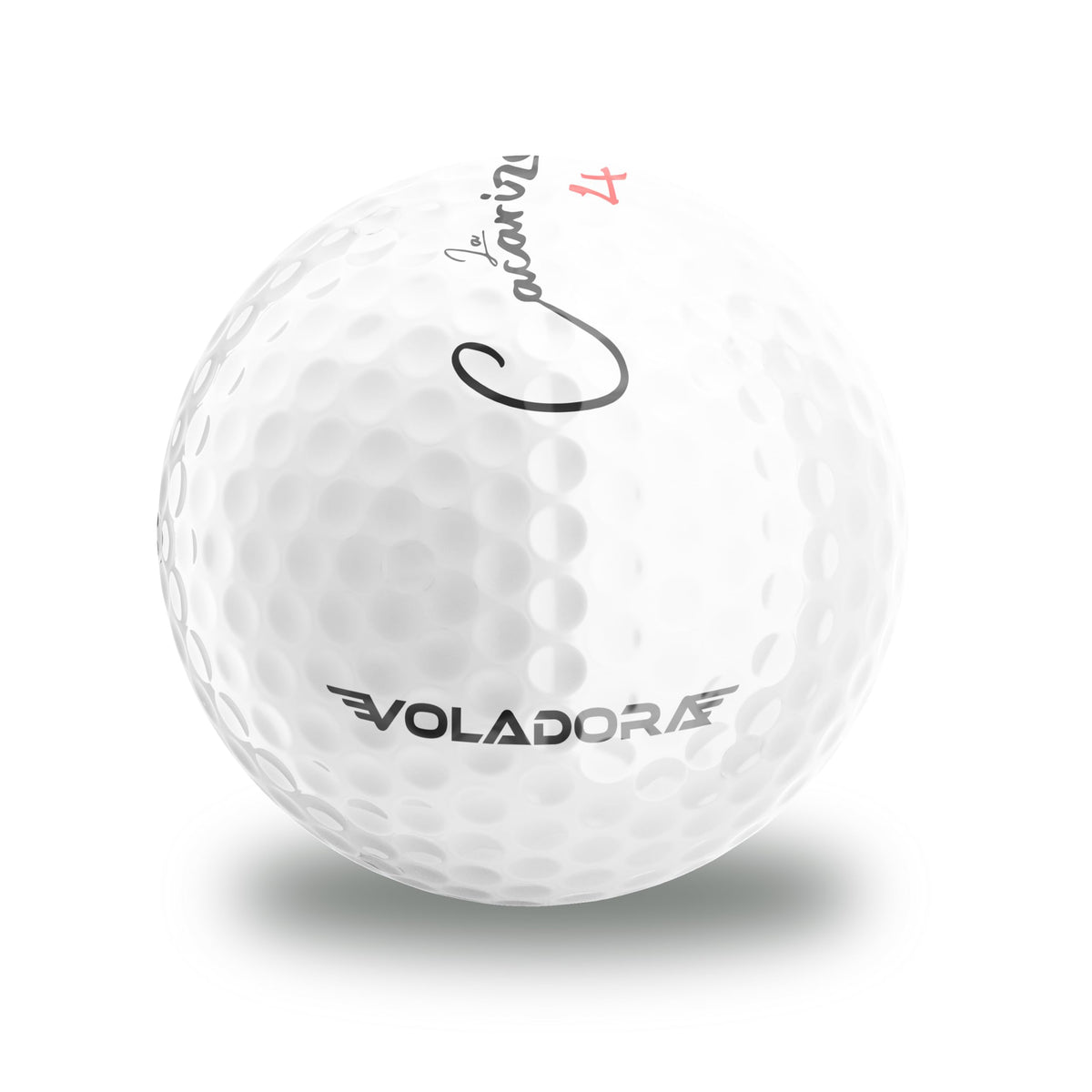 LA CACARIZA Voladora flight path visualization with penetrating trajectory and lower spin