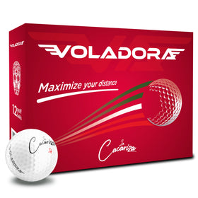 LA CACARIZA Voladora golf balls front view showing distance-focused design for longer shots