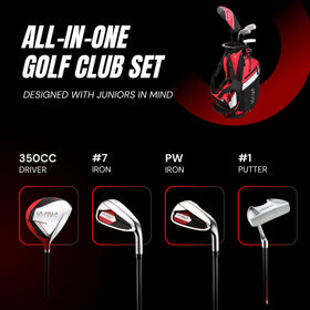 La Jolla Club junior hybrid in impact promotes smoother swings for new players.