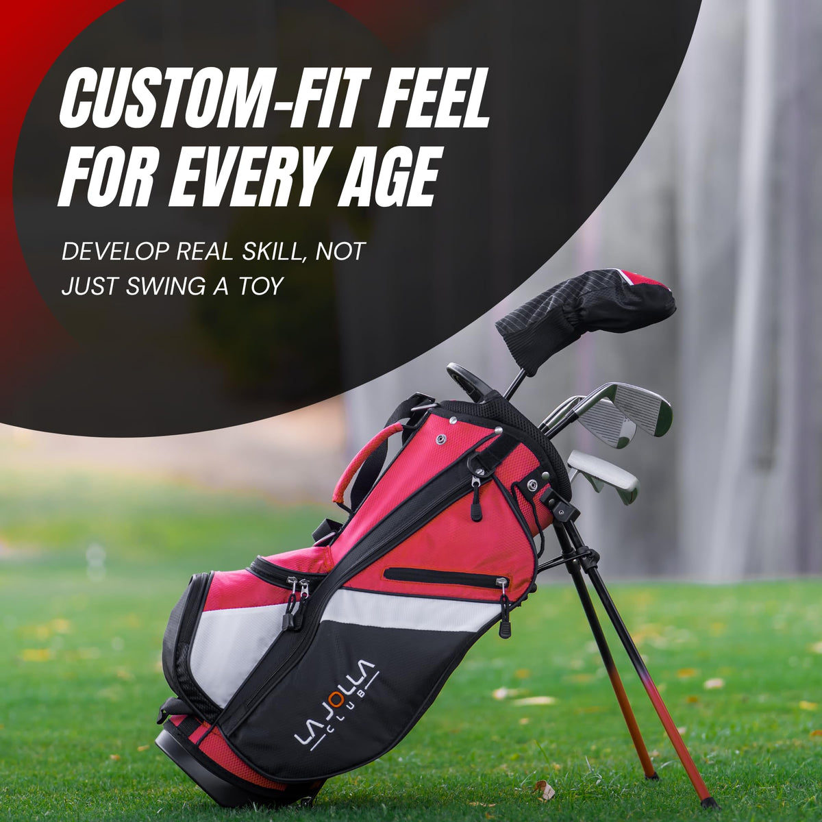 La Jolla Club zinc putter balances strokes for smoother starts on the green.