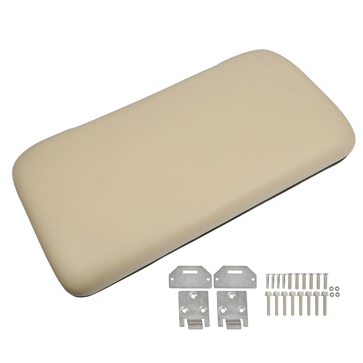 Labwork brown front seat bottom cushion for EZGO Medalist TXT improves comfort on long rides