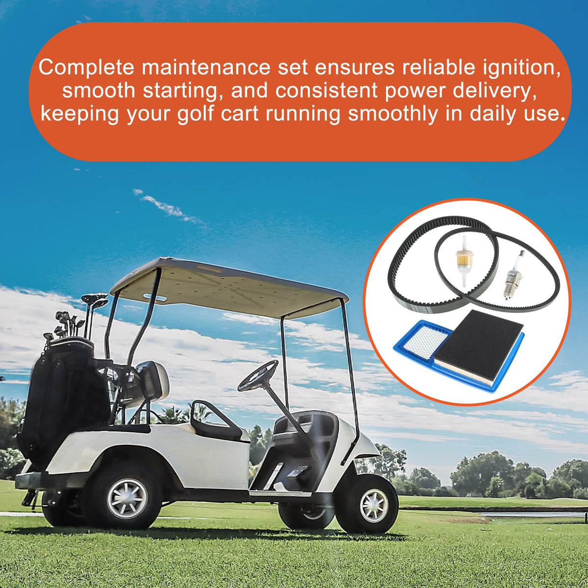 Labwork complete golf cart kit for Yamaha reliability and maintenance.