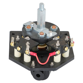 Labwork mounting bracket for top and bottom secures the switch assembly.