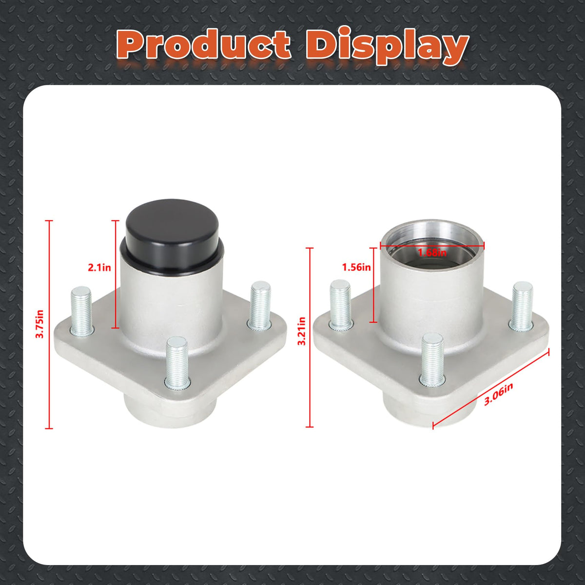Labwork replacement part 19932-G1 for EZGO carts, close-up of part.