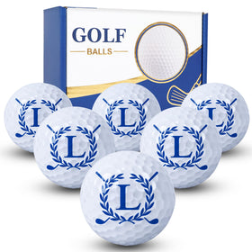 LACGO custom golf balls with initials for easy on-course identification