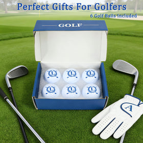 LACGO durable synthetic rubber golf balls built for lasting play