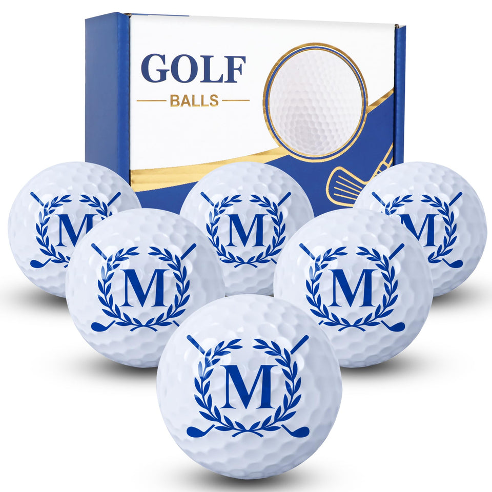 LACGO personalized golf balls with initials for easy ID on the course.