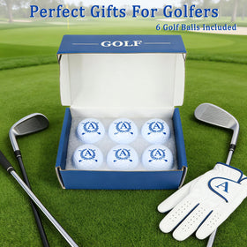 Six-ball sleeve from LACGO provides a complete gift-ready set for birthdays or holidays.