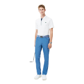 Lacoste Sport Ultra Dry slim-fit golf pants front view showing athletic cut and mobility