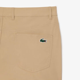 Lacoste waist detail demonstrates comfortable, secure fit for all-day wear.