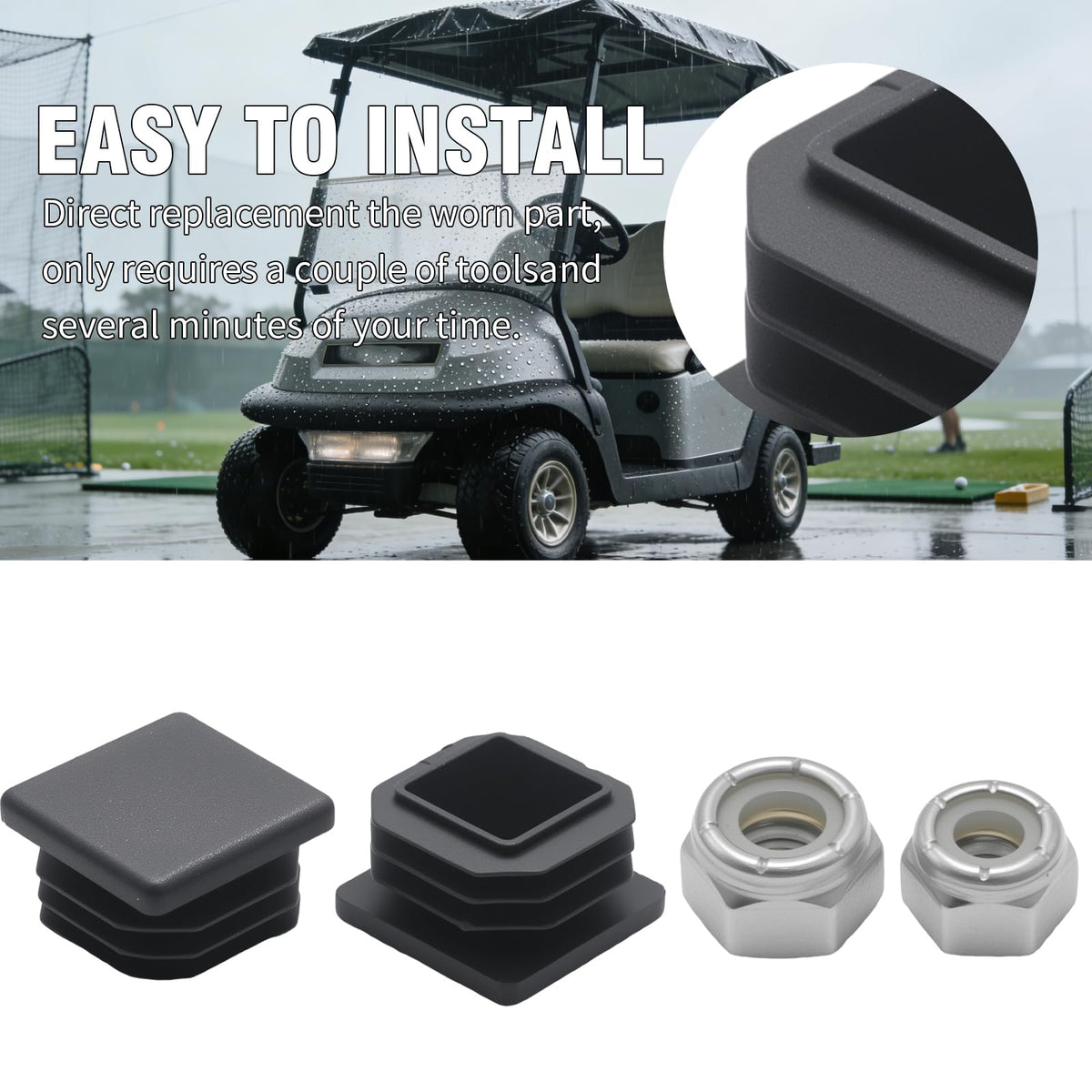 Laffoonparts Medalist 2 Seater fit supports sun protection for 1994–2003.