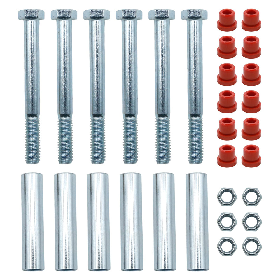 laffoonparts rear leaf spring bushing kit for EZGO TXT and DS improves stability