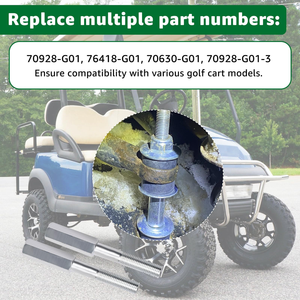 Lakapre Installation Three-Step View — tool-free replacement workflow.