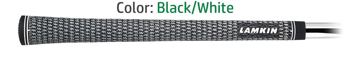 Lamkin Crossline full cord grip in midsize offers slip resistance and precise control.