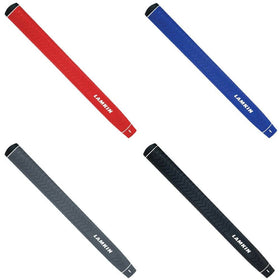 Lamkin Deep-Etched paddle grip profile promotes stability and traction on fast greens.
