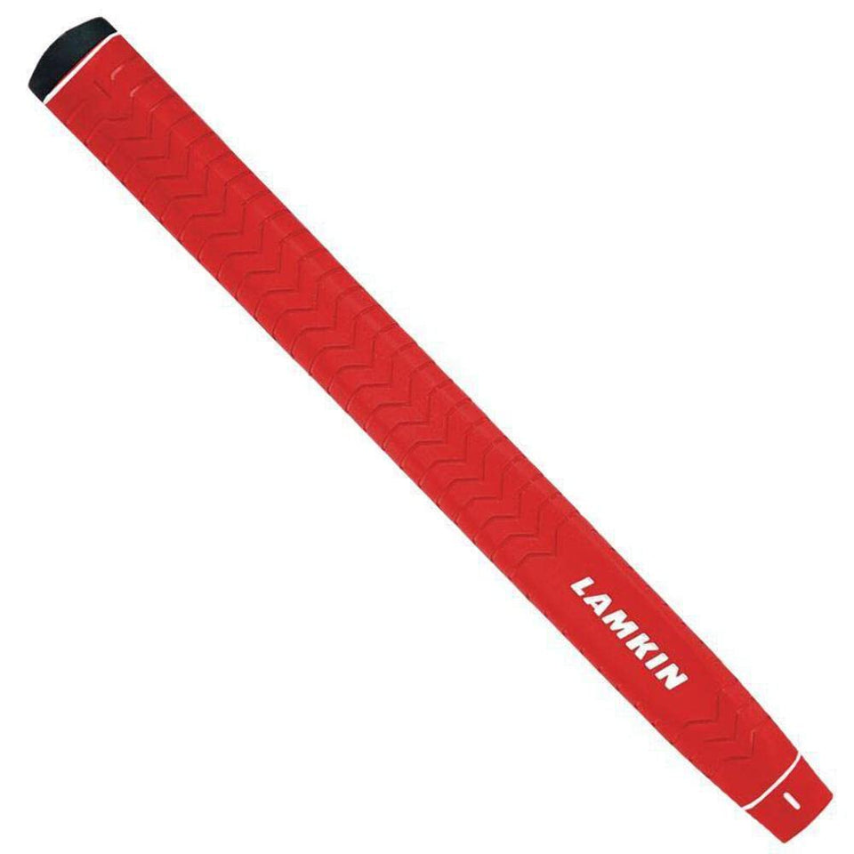 Lamkin Deep-Etched putter grip with horizontal pattern for maximum feel and feedback.
