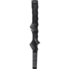 Lamkin left-handed training grip on a club showing left-hand swing alignment