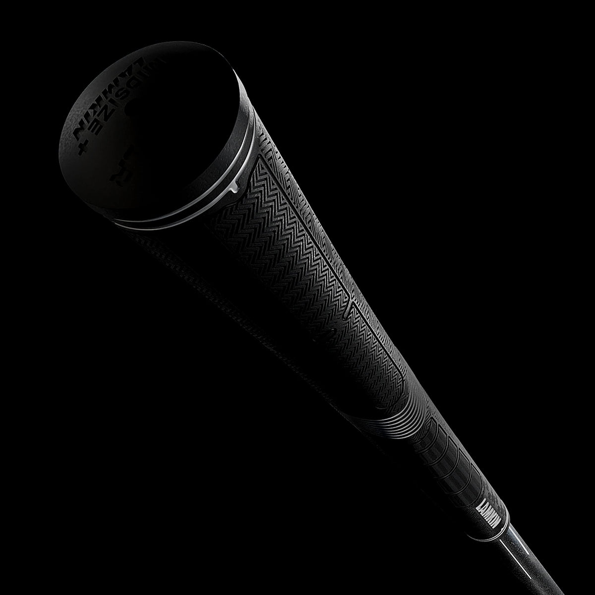 Lamkin Sonar + Black Grips midsize reduced-taper design for relaxed grip tension