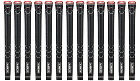 Lamkin UT Plus Black grip bundle close-up highlighting textured surface for enhanced control.
