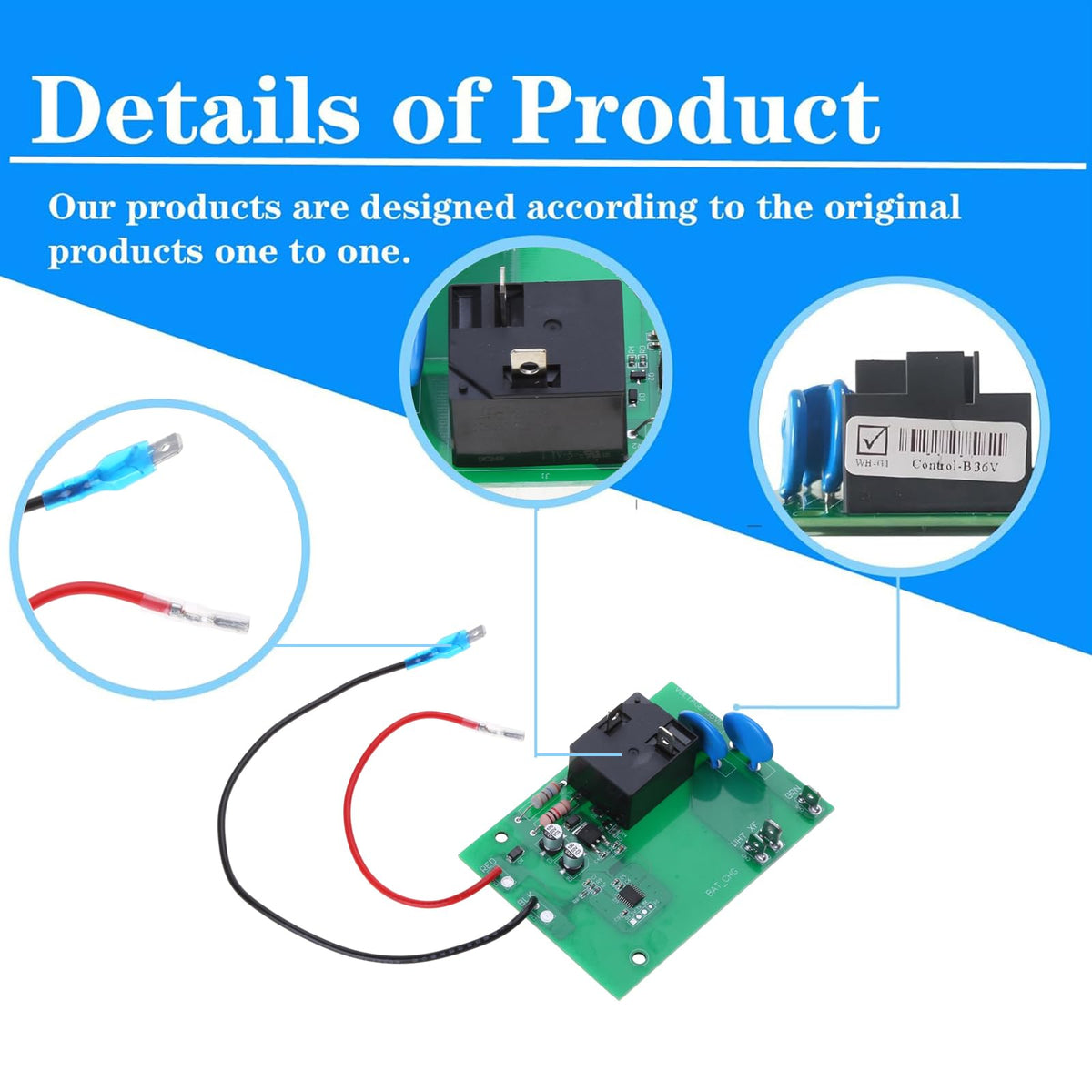 Lanema packaged circuit board included in the box for quick install