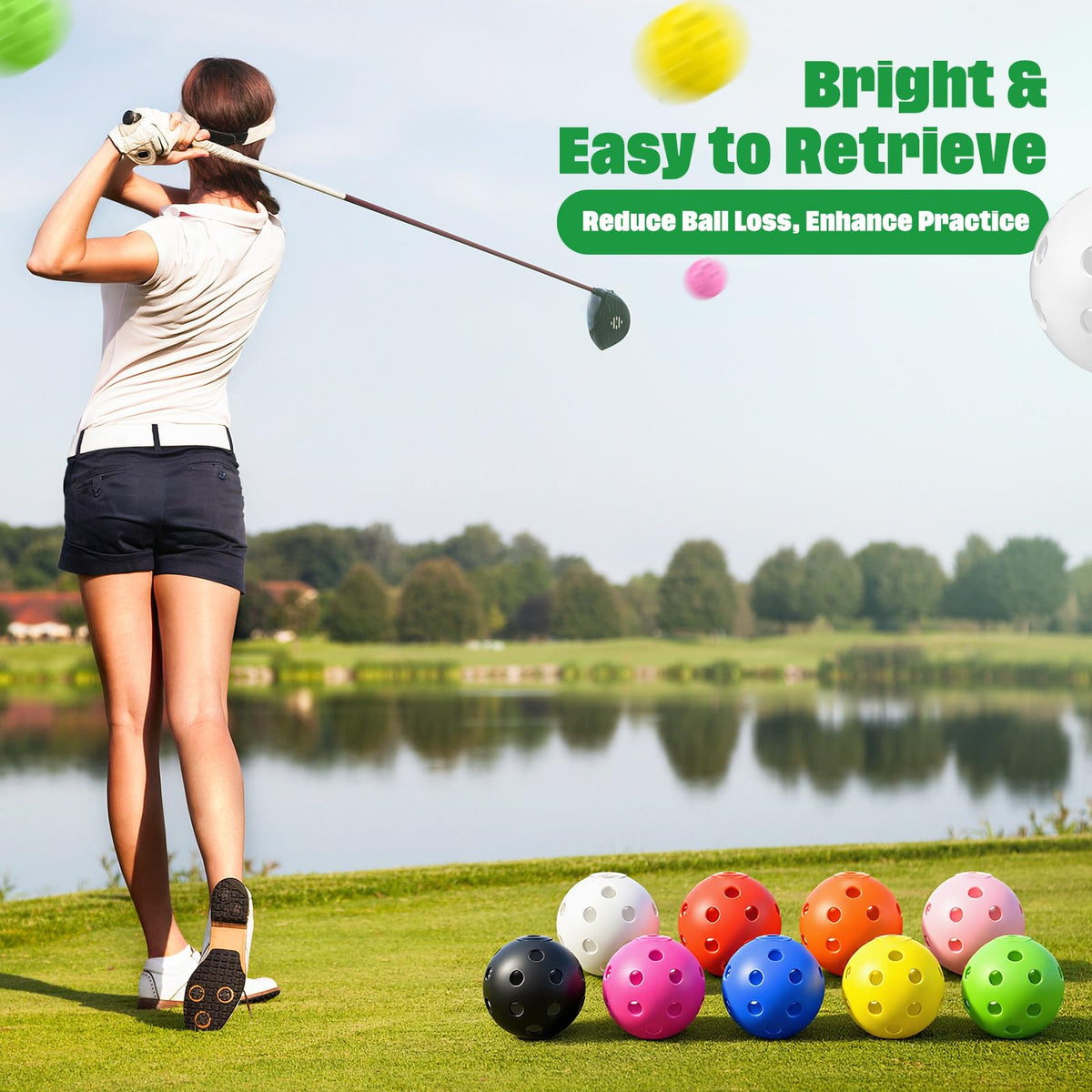 LaRandom durable PE material resists cracking for long-lasting practice.