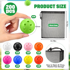 LaRandom mesh bags 40x35cm 5-pack keeps balls organized and portable.