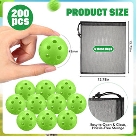 LaRandom mesh bags five-pack for organizing and transporting balls after training.