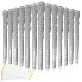 Lashonda golf grips in gray pack offer reliable all-weather control.