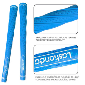 Lashonda textured surface closeup highlights added grip for confident handling.