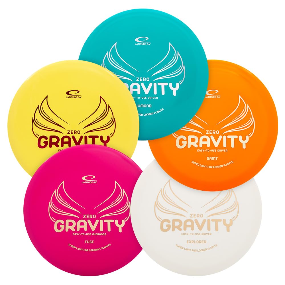 Latitude 64 Gravity Diamond disc shown for beginners with smooth turnover and stable glide