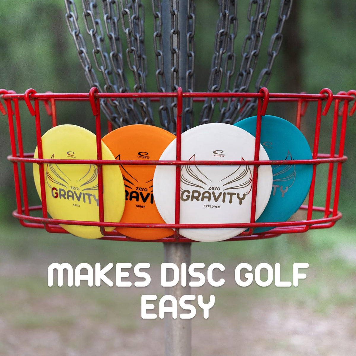 Latitude 64 Gravity Pure disc crafted for straight putts and short game control