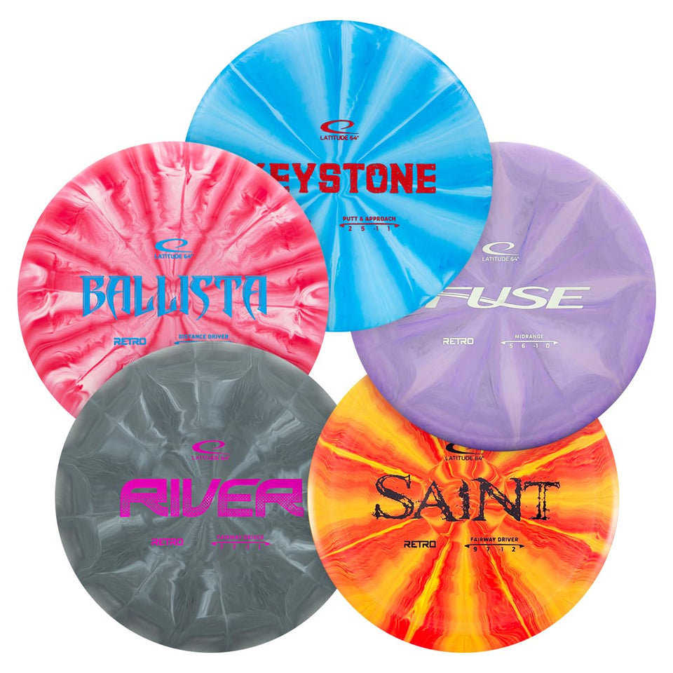 Latitude 64 Keystone putter in Retro Burst for precise putting and straight lines