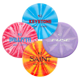 Latitude 64 Retro Burst Starter Set packaging shown for easy setup and beginner-ready gear.