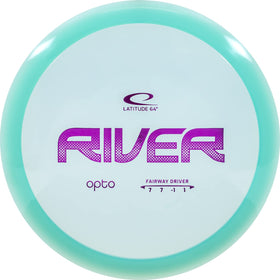 Latitude 64 River Opto with high glide for long, controlled shots