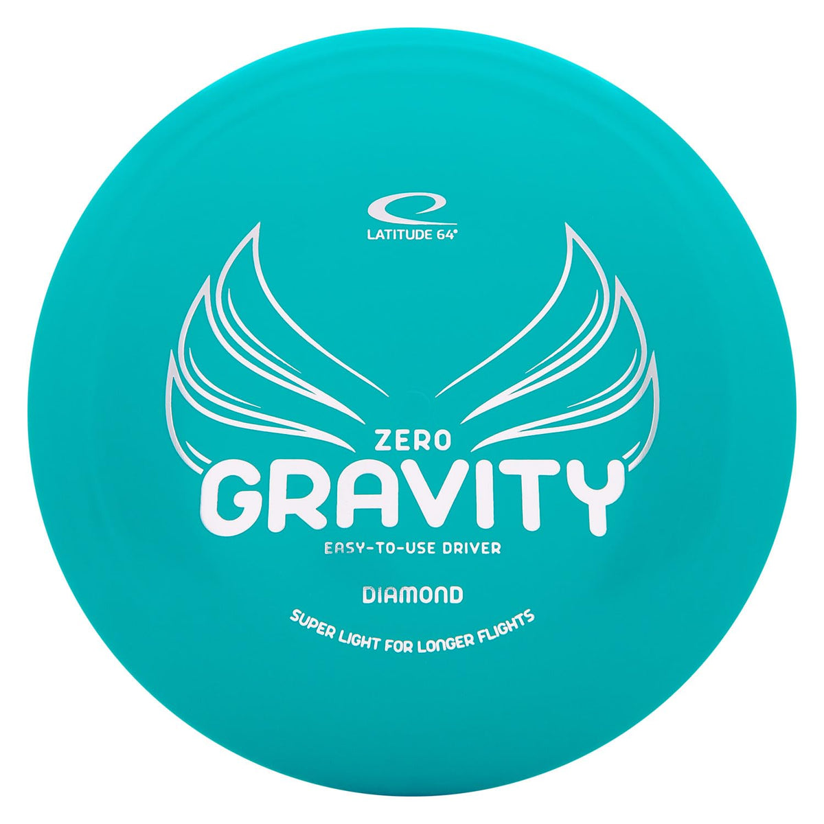 Latitude 64 Zero Gravity plastic disc floating on water for easy retrieval