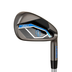 LAZRUS LAZ2 5 iron face close-up with dark finish for precise contact at the range