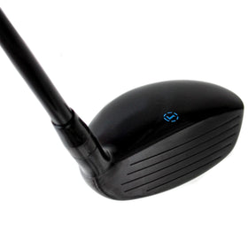 LAZRUS GOLF Premium hybrid 3 setup highlights alignment and versatility.